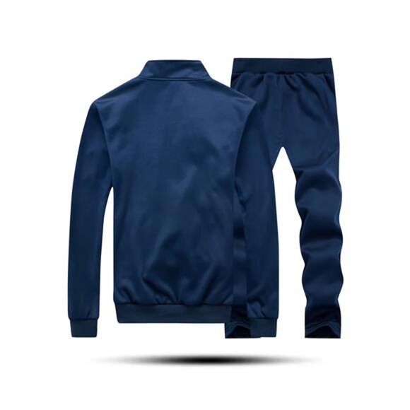 NWT Men's Navy Blue Lightweight Athletic Tracksuit - Picture 3 of 6